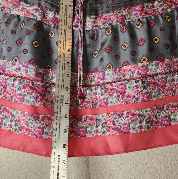 VINTAGE Juicy couture 100% silk skirt Y2K - Picture 5 of 7